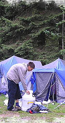 Ilustrativní foto-vodácký tábor Slon Vranej