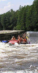 Ilustrativní foto-vodácký tábor Slon Vranej